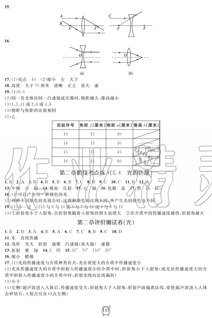 2019年钟书金牌金试卷八年级物理上册沪教版 第5页