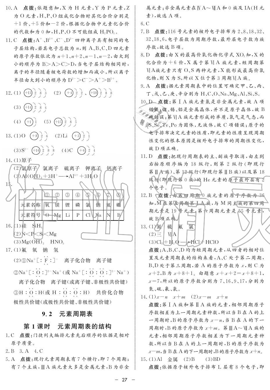 2019年鐘書金牌金典導(dǎo)學(xué)案高二物理上冊人教版 第27頁