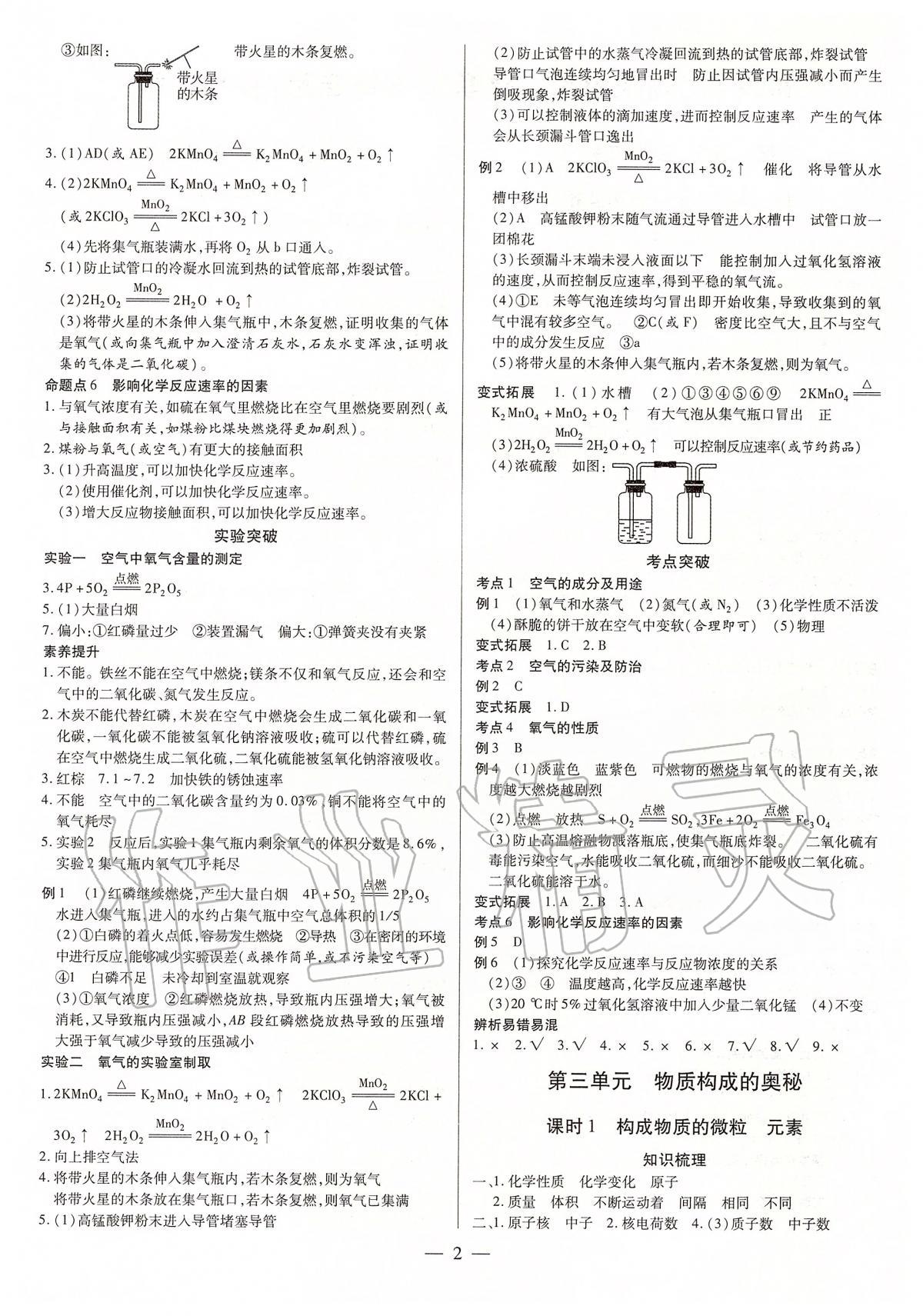 2020年領(lǐng)跑中考九年級(jí)化學(xué)中考用書人教版河南專版 第2頁(yè)