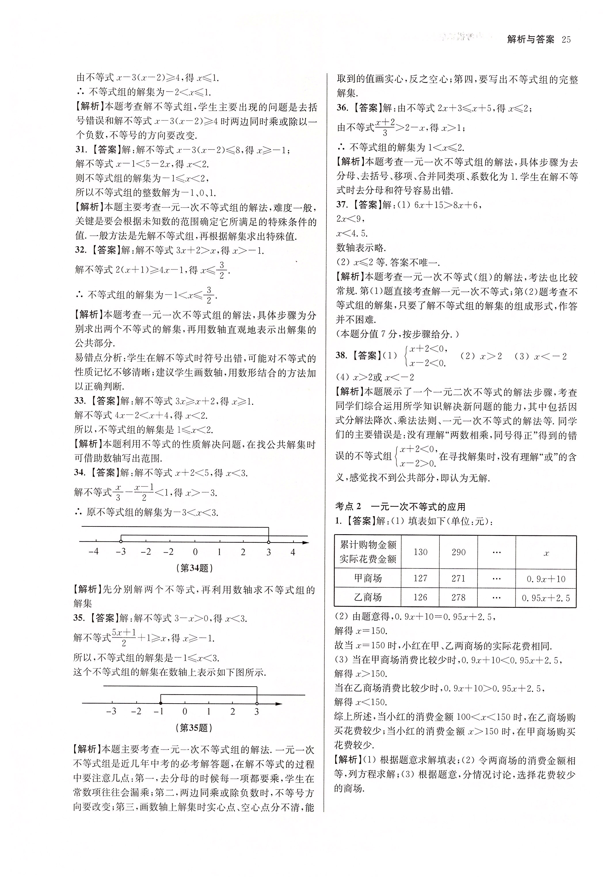 2020年南京市各區(qū)三年中考模擬卷分類詳解數(shù)學 第25頁