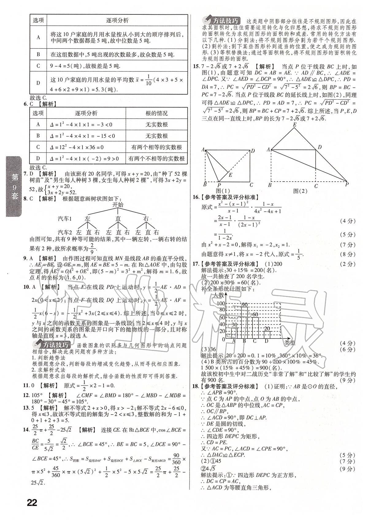 2020年金考卷河南中考45套匯編數(shù)學(xué) 第24頁(yè)