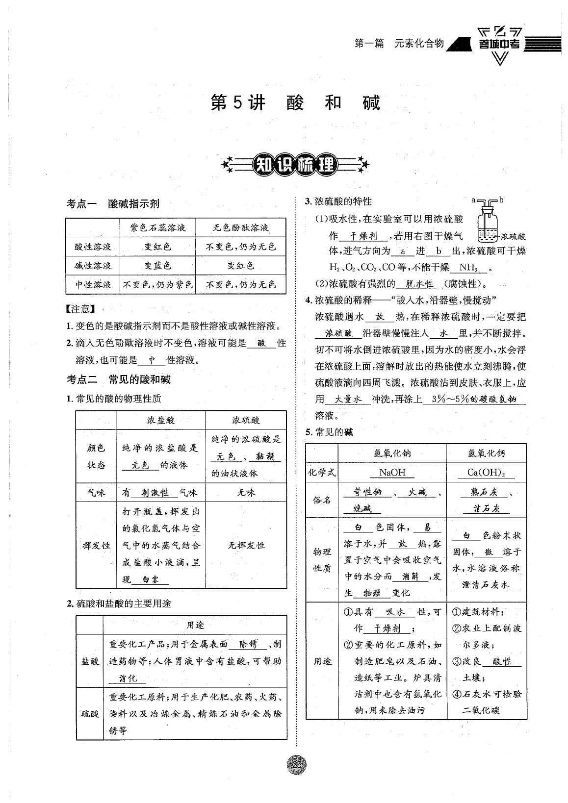 2020年蓉城中考化學(xué) 參考答案第25頁