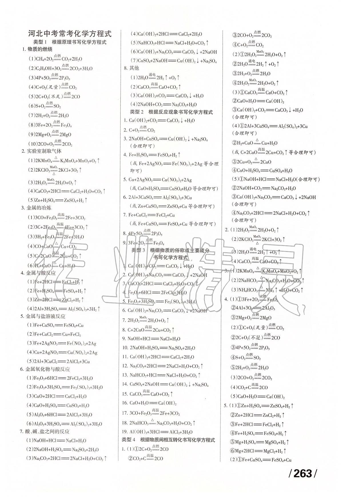 2020年全優(yōu)中考系統(tǒng)總復(fù)習(xí)化學(xué)河北專用 第1頁