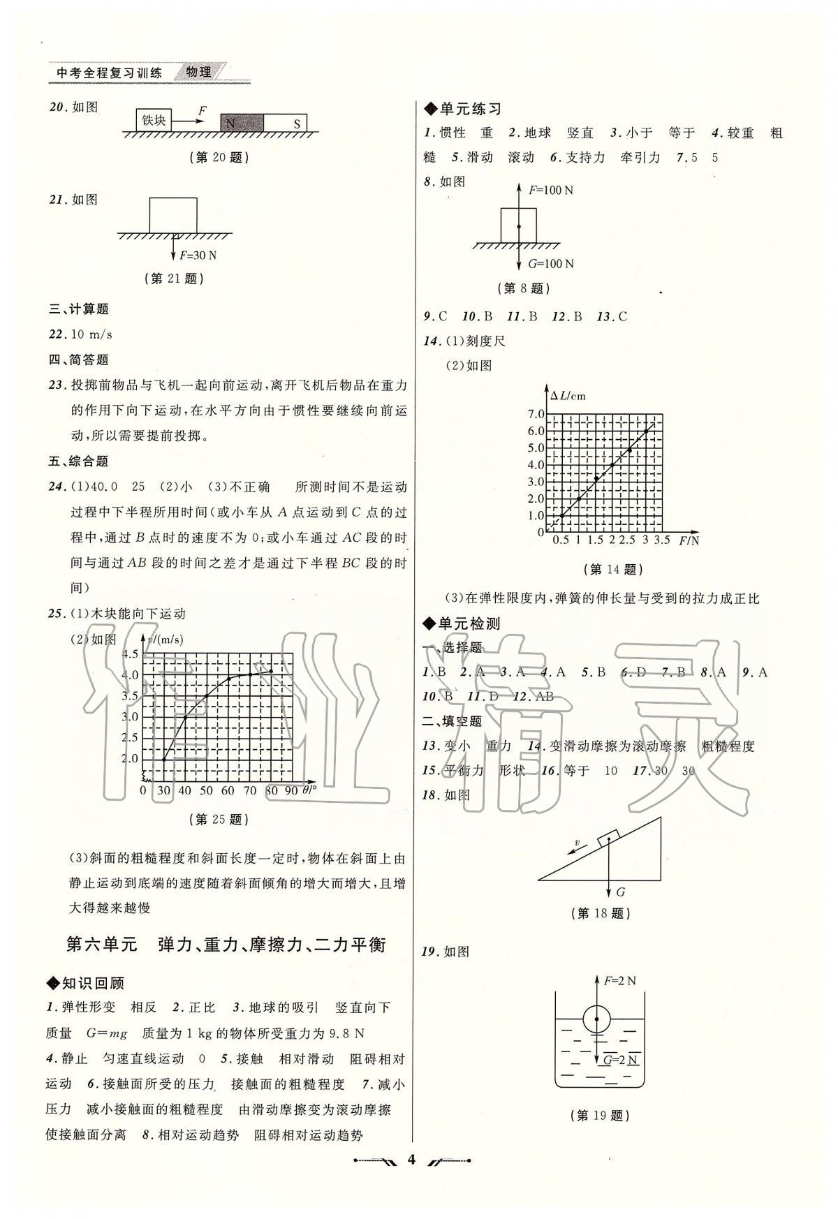 2020年中考全程復(fù)習(xí)訓(xùn)練物理大連專版 第4頁(yè)