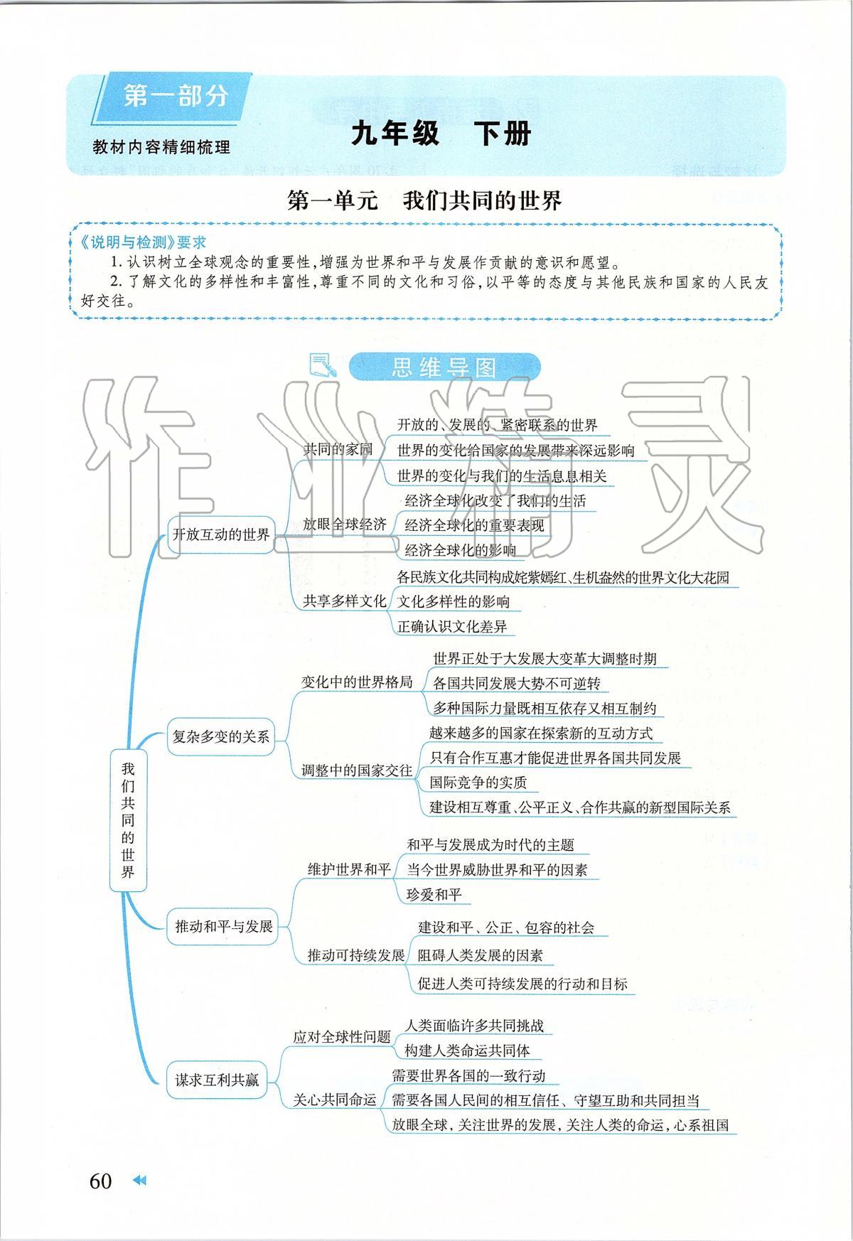 2020年领航中考一本通道德与法治河南专版 第67页