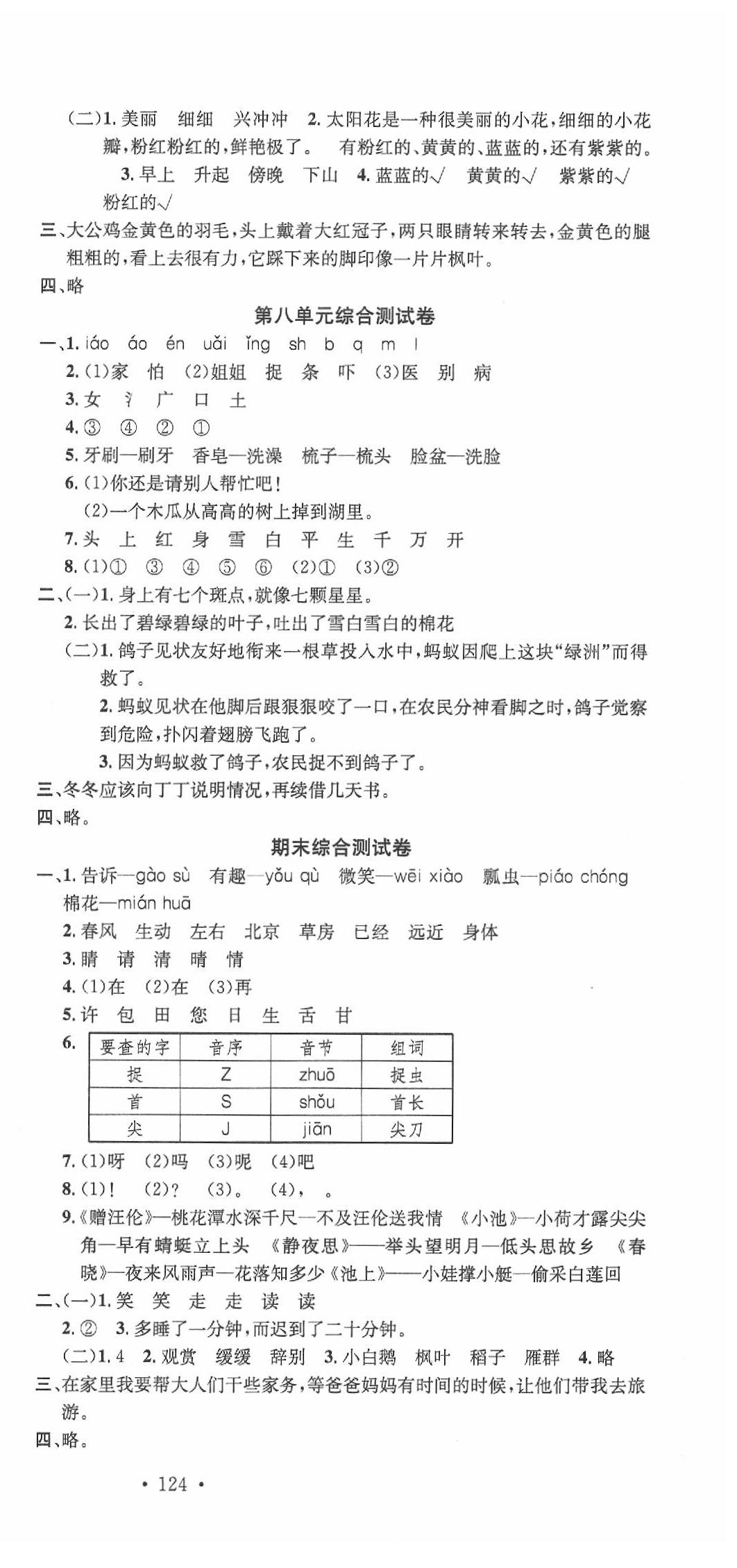 2020年名校課堂一年級語文下冊人教版 第3頁