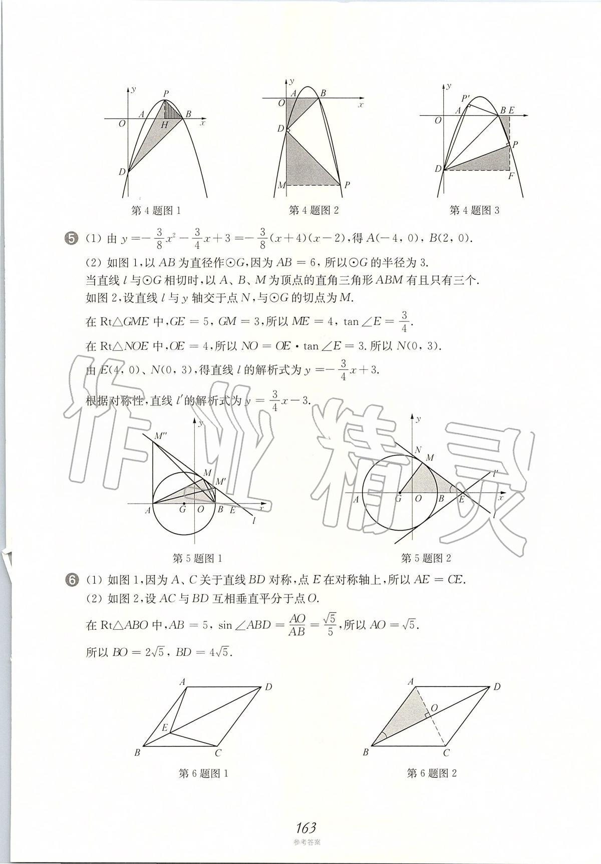 2020年挑戰(zhàn)壓軸題中考數(shù)學(xué)強(qiáng)化訓(xùn)練篇 第25頁