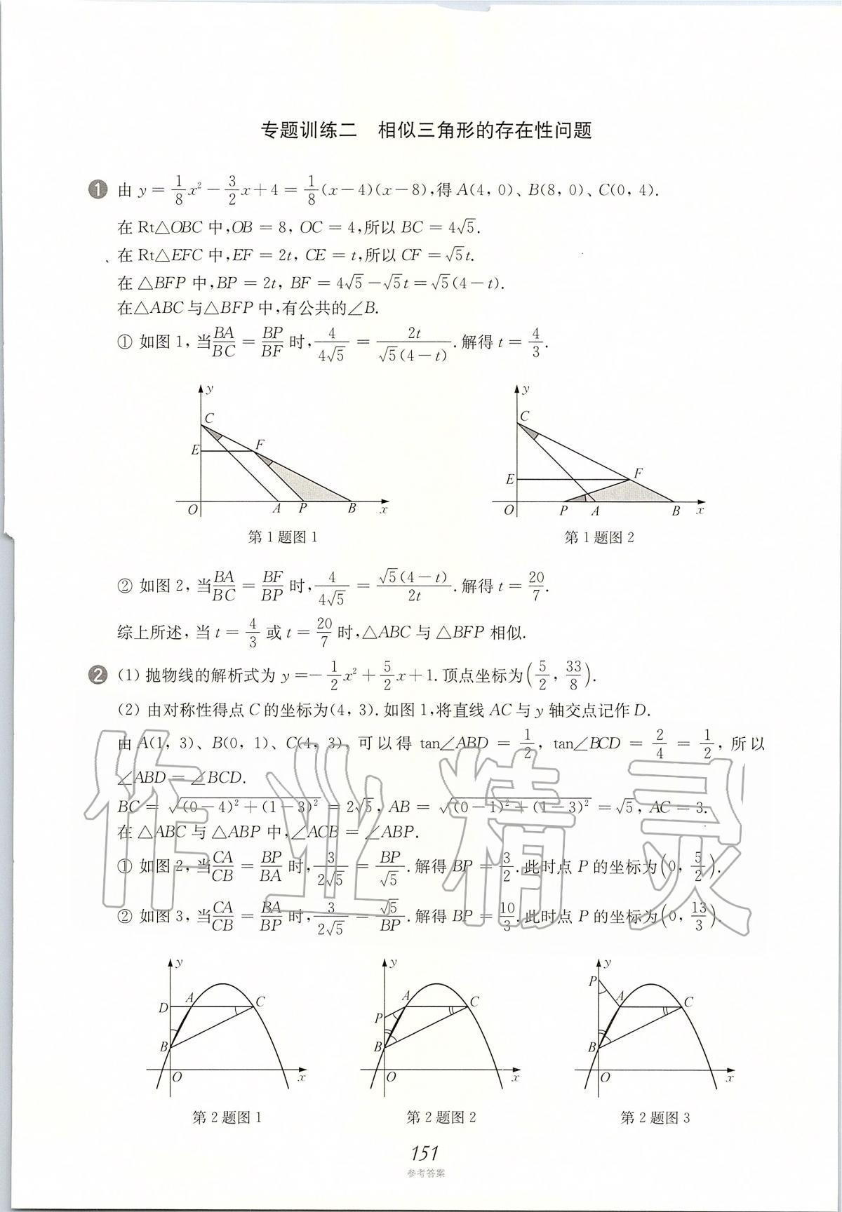 2020年挑戰(zhàn)壓軸題中考數(shù)學(xué)強化訓(xùn)練篇 第13頁