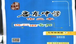 2020年啟東中學(xué)作業(yè)本七年級英語下冊譯林版連云港專版