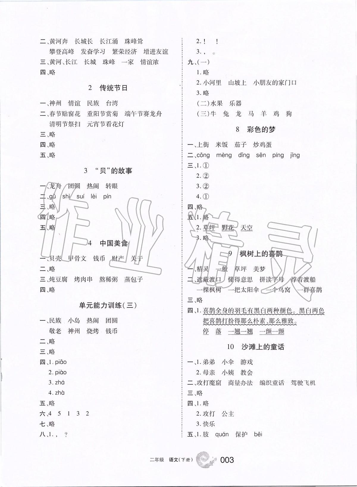 2020年學習之友二年級語文下冊人教版 第3頁