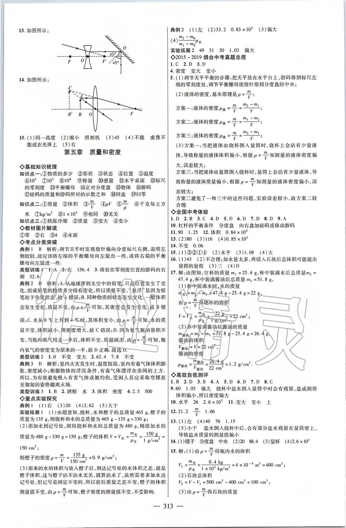 2020年煙臺(tái)中考全程導(dǎo)航初中總復(fù)習(xí)物理 第5頁