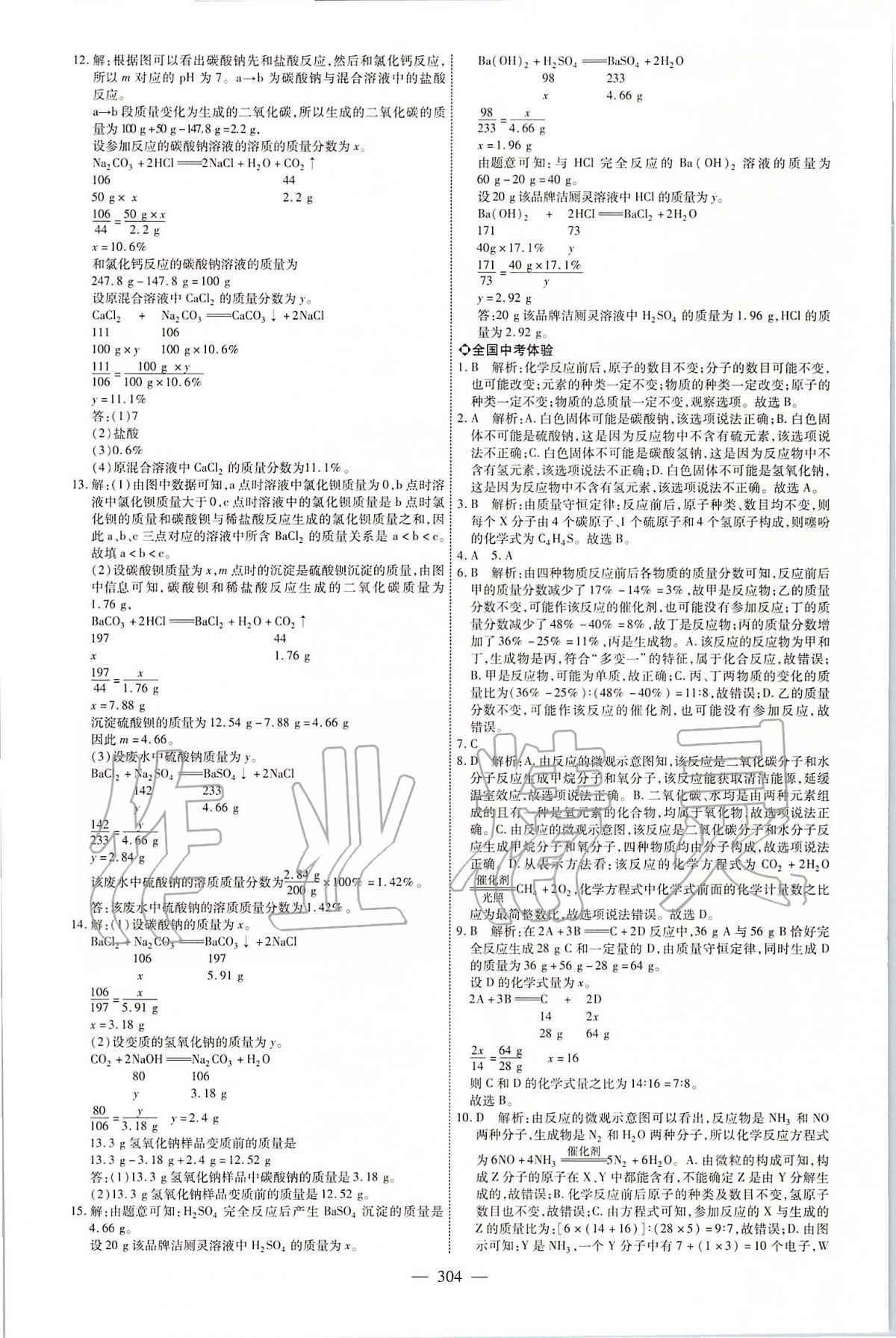 2020年烟台中考全程导航初中总复习化学 第12页