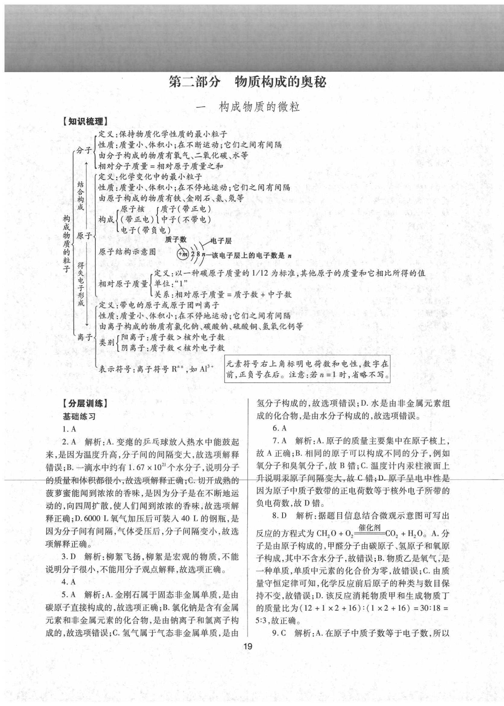 2020年山西省中考指导化学 第19页