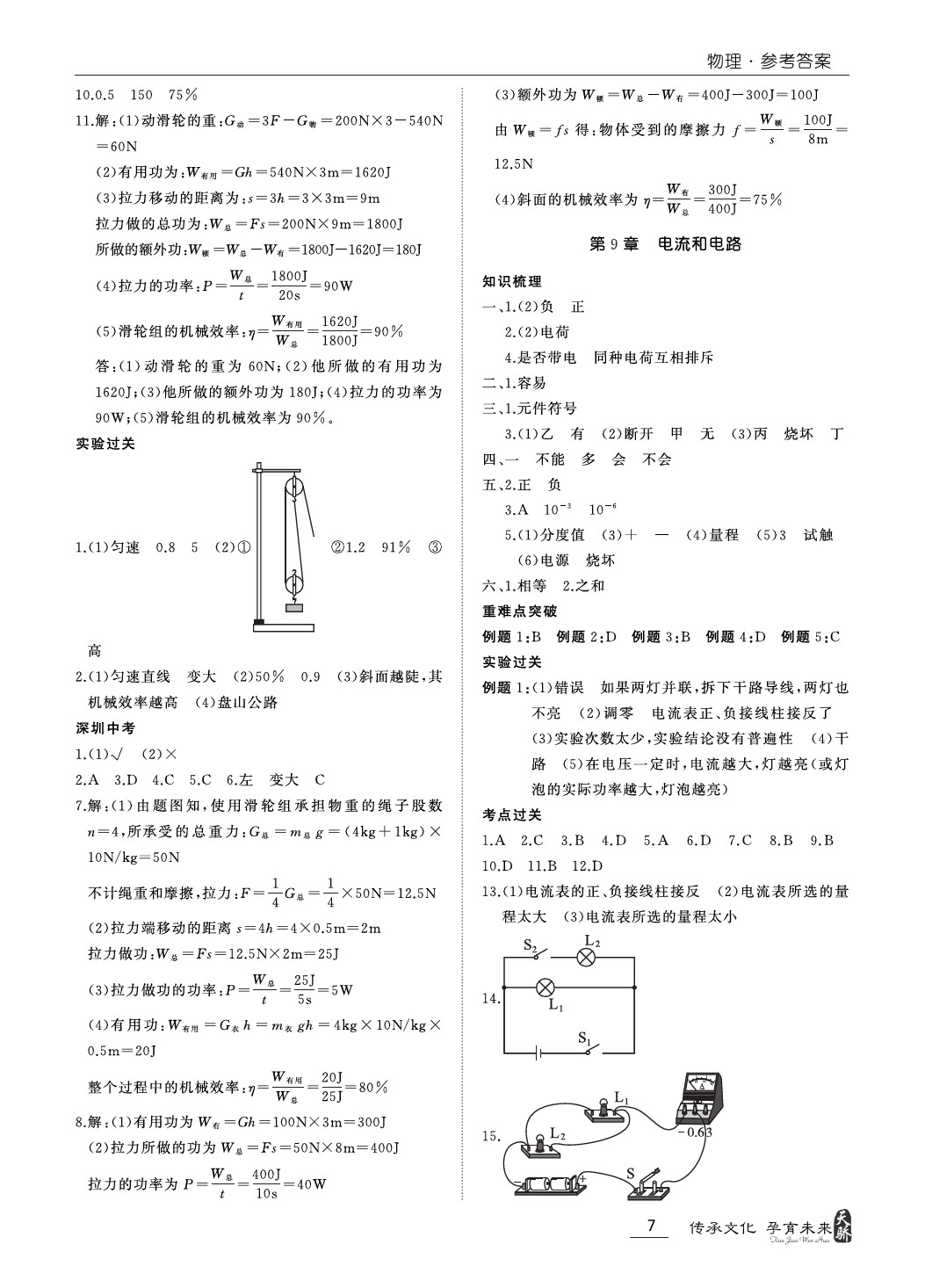 2020年新课标中考宝典物理深圳专版 第7页