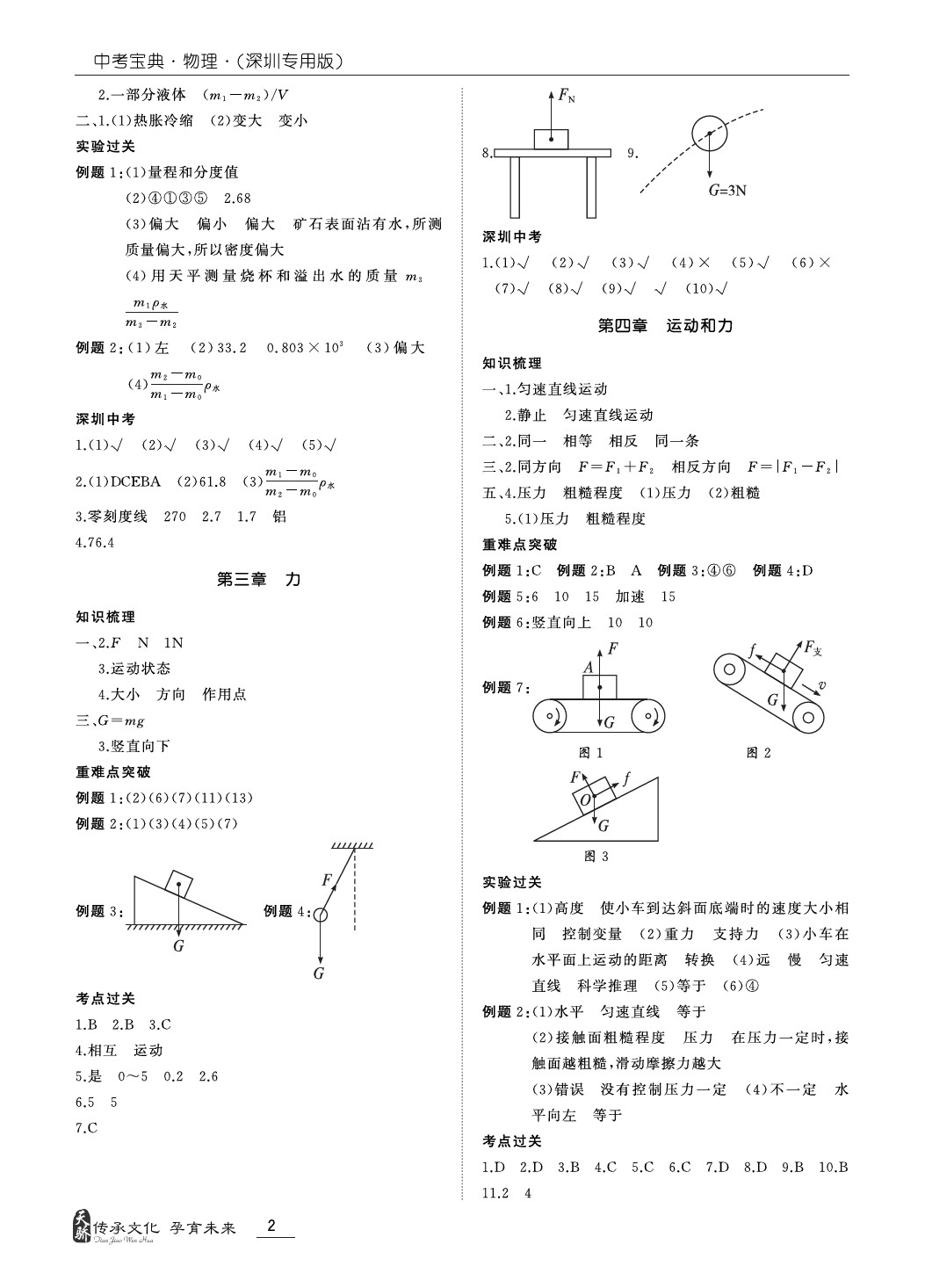 2020年新课标中考宝典物理深圳专版 第2页