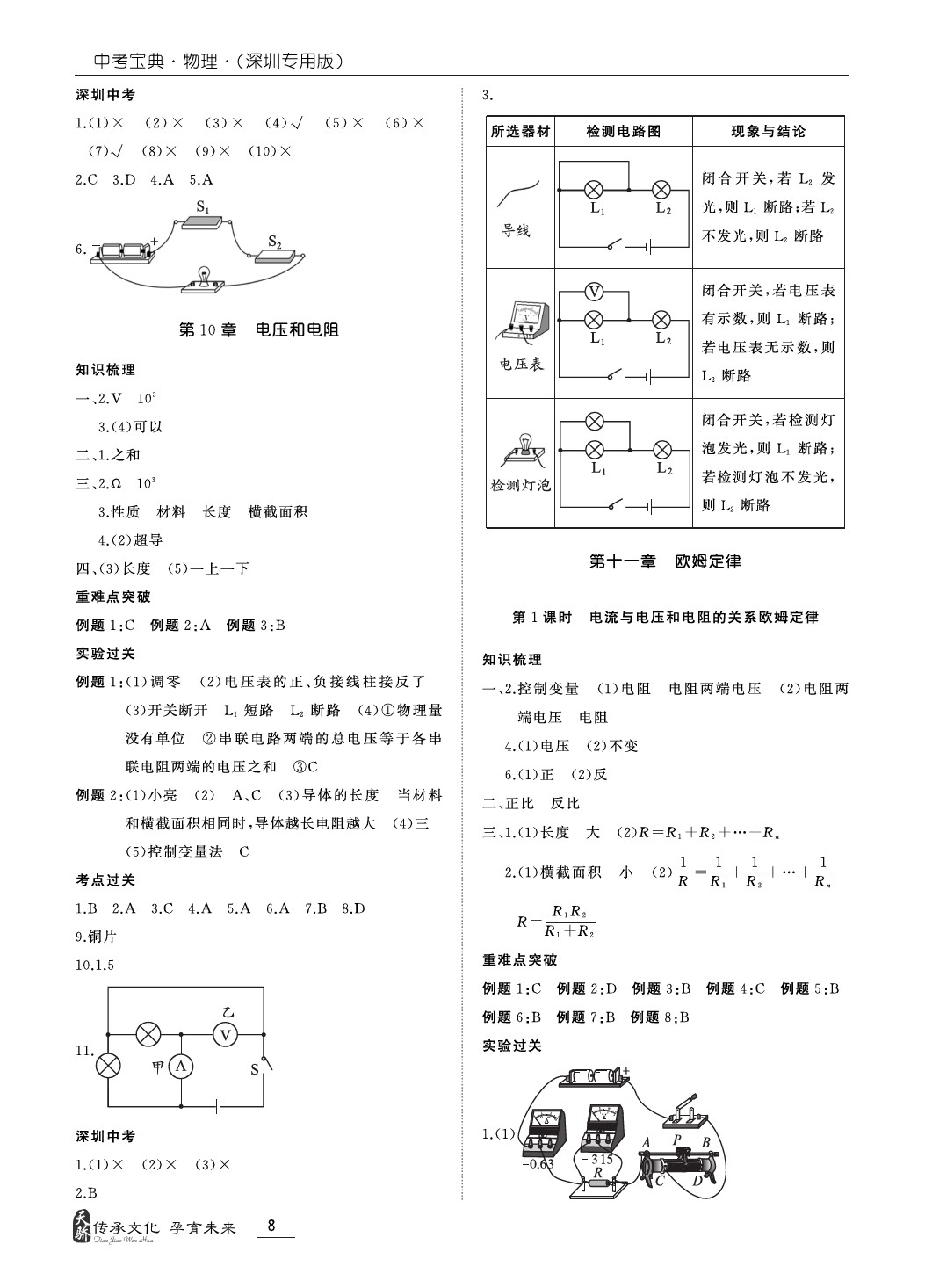 2020年新课标中考宝典物理深圳专版 第8页