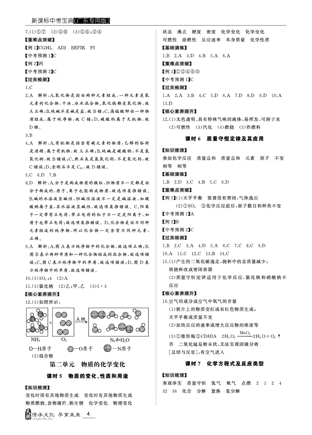 2020年新課標(biāo)中考寶典化學(xué)廣東專版 第4頁