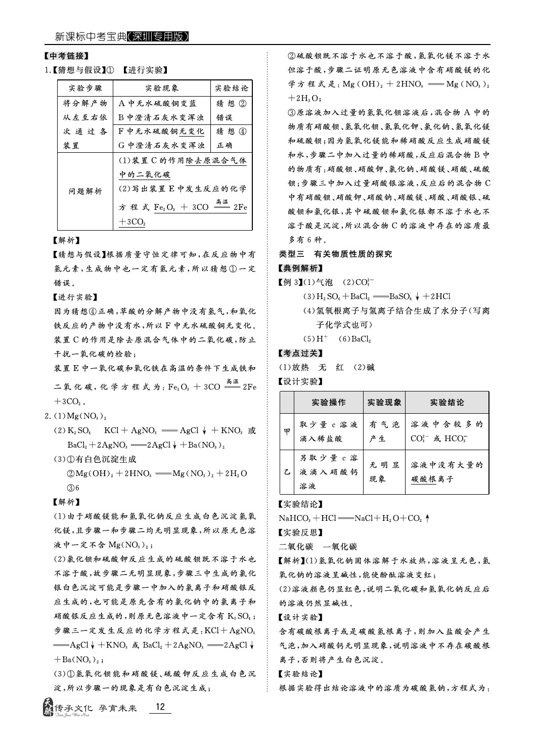 2020年新課標(biāo)中考寶典化學(xué)深圳專版 第12頁(yè)