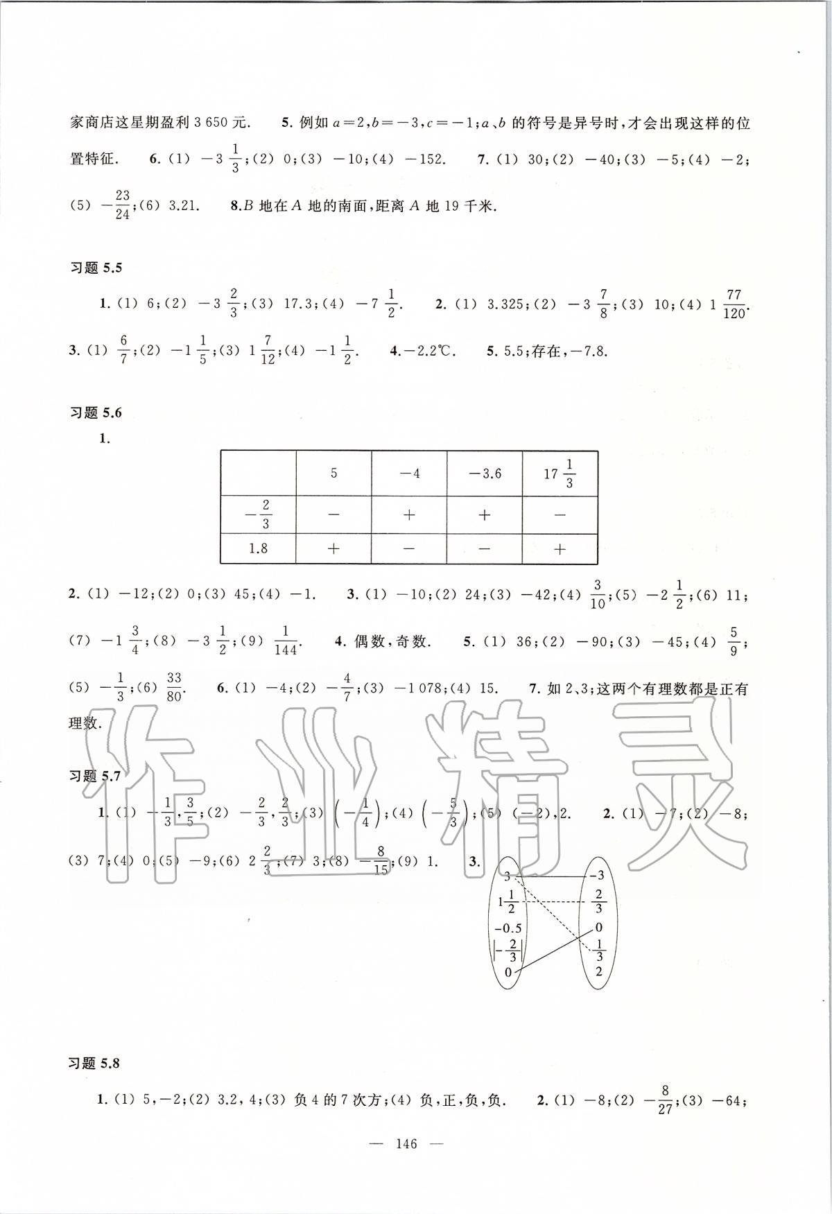 2020年数学练习部分六年级第二学期沪教版 第2页