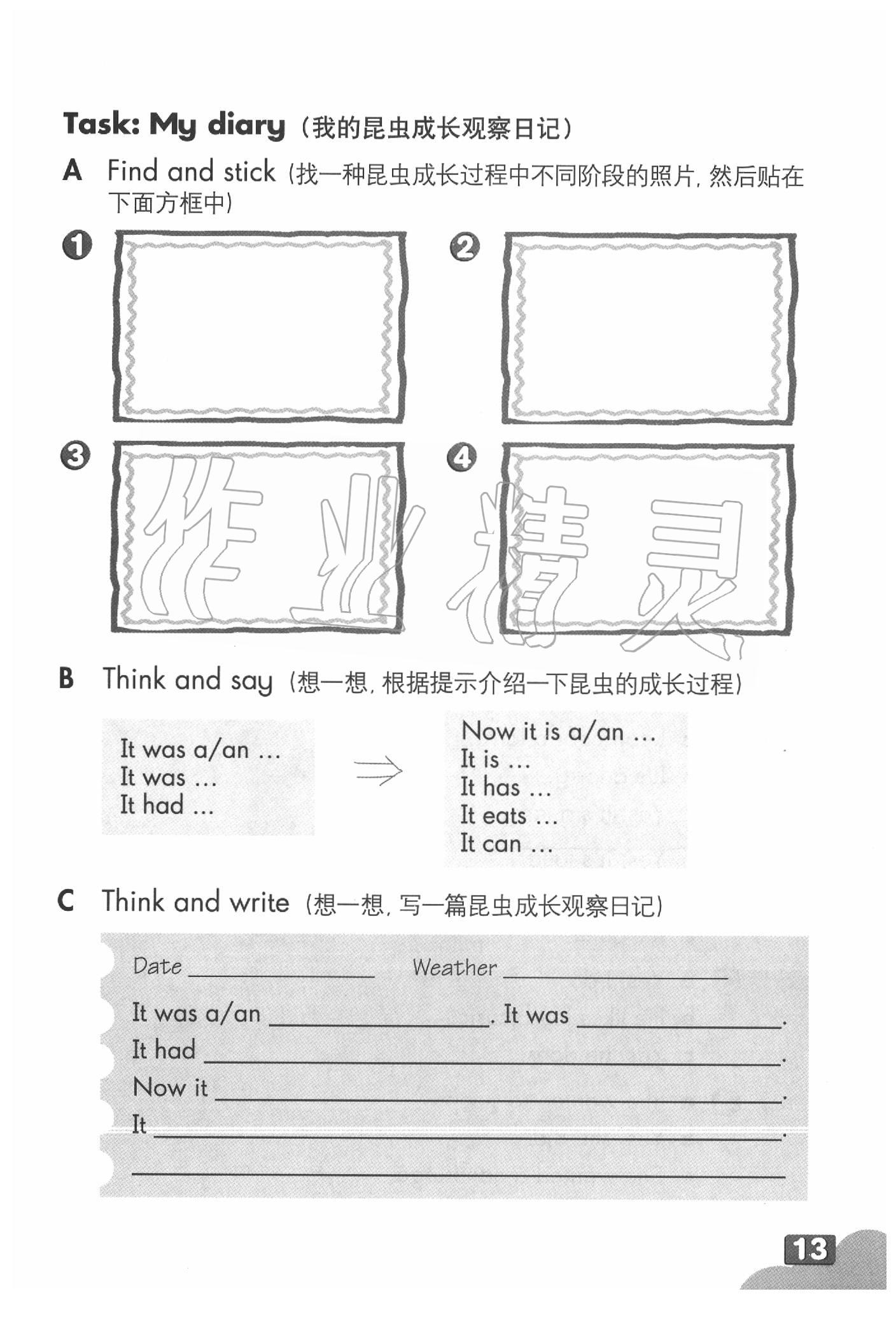 2020年英語(yǔ)練習(xí)部分五年級(jí)第二學(xué)期牛津上海版 參考答案第13頁(yè)