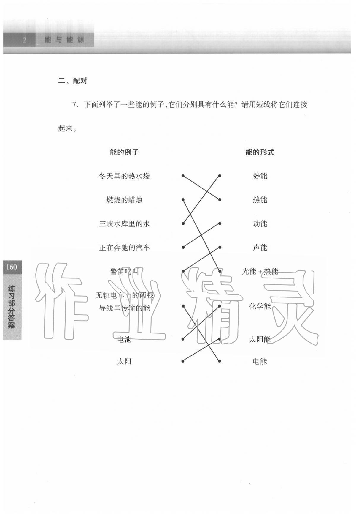 2020年科學(xué)練習(xí)部分六年級(jí)第二學(xué)期牛津上海版 參考答案第2頁(yè)