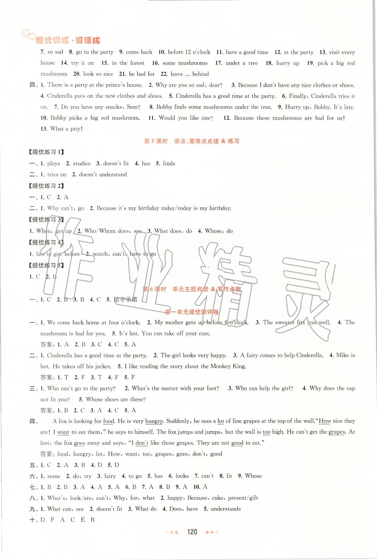 2020年金鑰匙提優(yōu)訓(xùn)練課課練五年級(jí)英語下冊(cè)江蘇版 第2頁