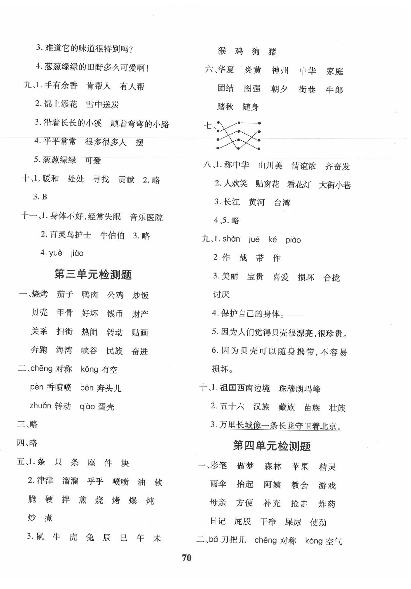 2020年黃岡360度定制密卷二年級(jí)語(yǔ)文下冊(cè)人教版 第2頁(yè)