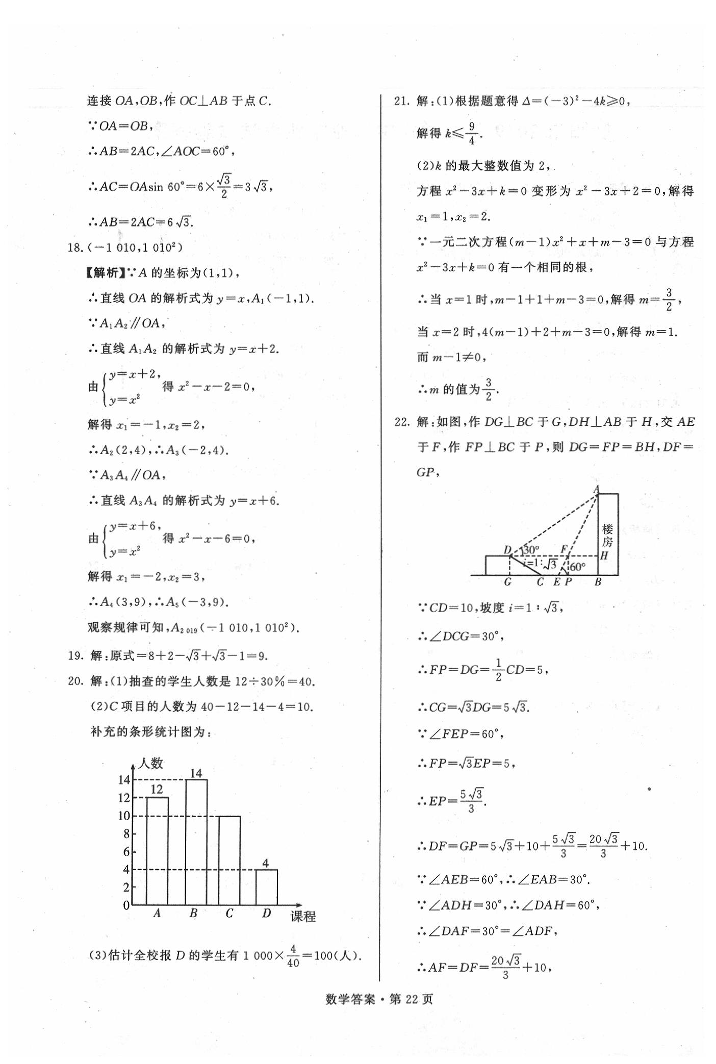 2020年湖南中考必備數(shù)學(xué) 第22頁