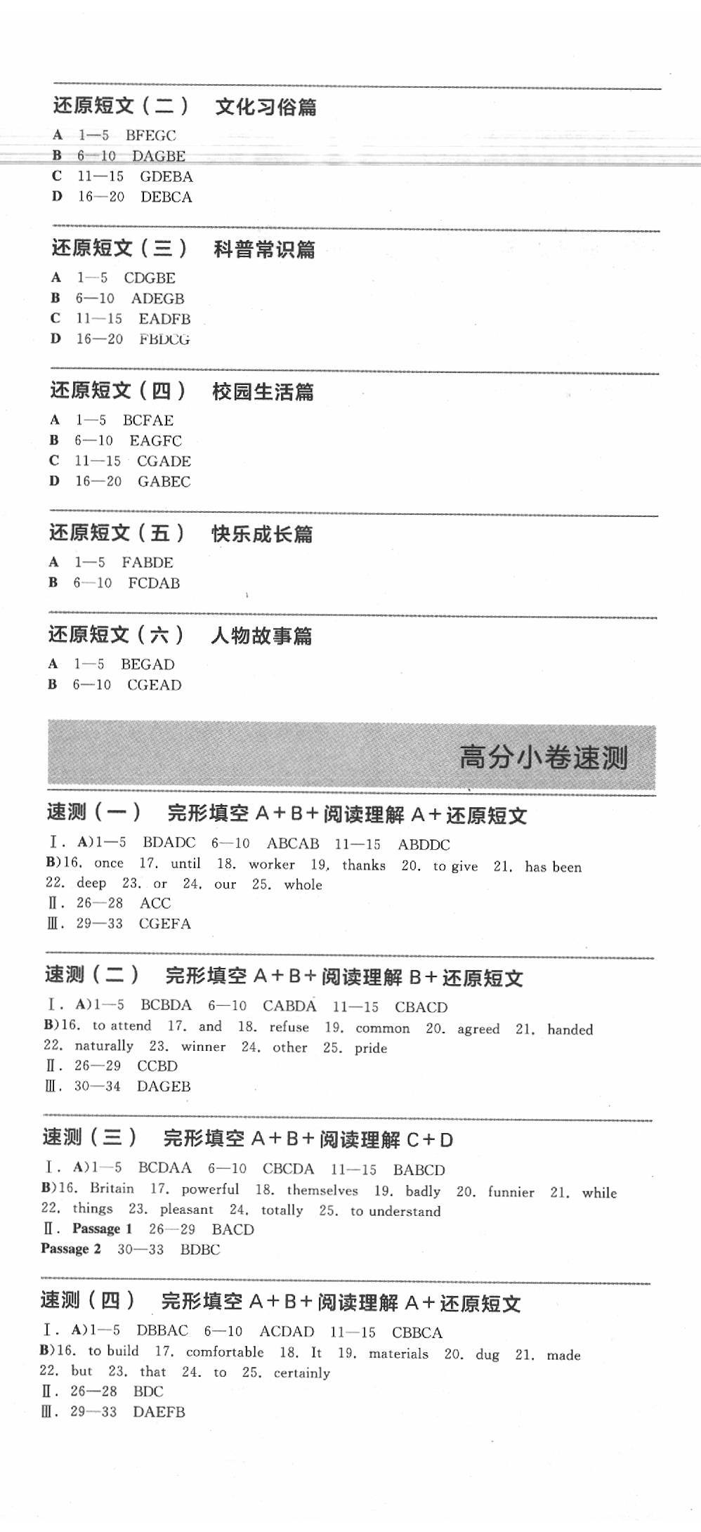 2020年全品中考復(fù)習(xí)方案英語江西專版 第5頁