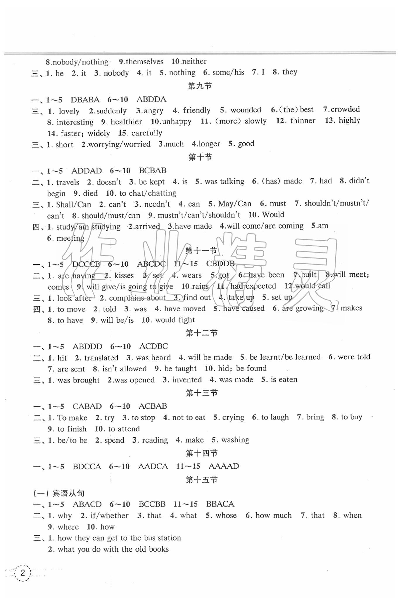 2020年初中畢業(yè)生學(xué)業(yè)考試復(fù)習(xí)導(dǎo)引英語 第2頁
