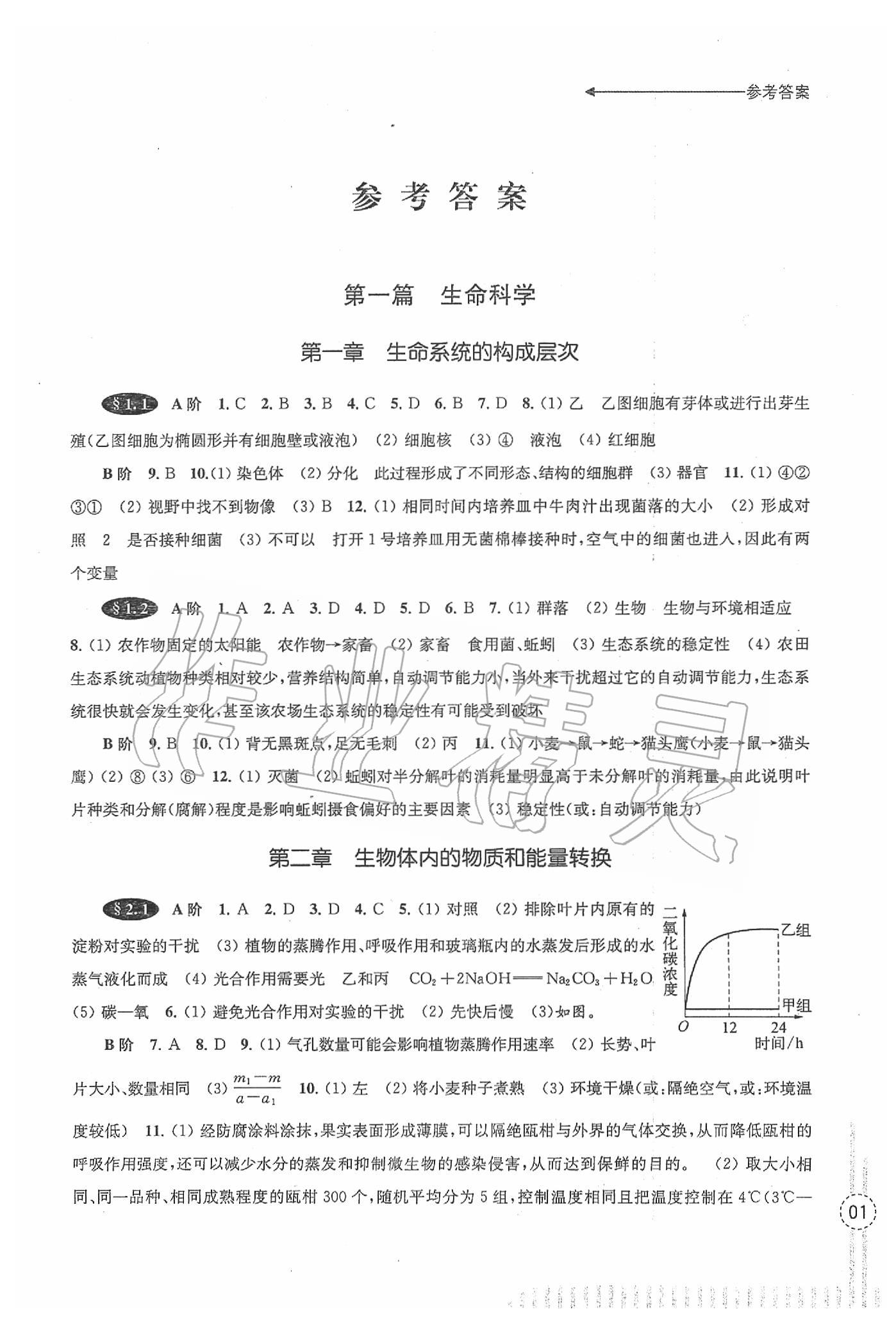 2020年初中畢業生學業考試復習導引科學 第1頁