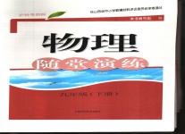 2020年隨堂演練九年級物理下冊滬科粵教版