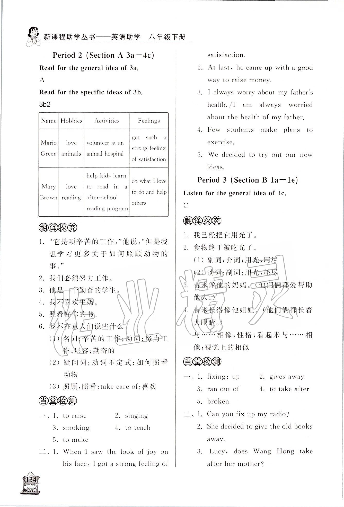 2020年新課程助學(xué)叢書八年級(jí)英語(yǔ)下冊(cè)人教版 第4頁(yè)