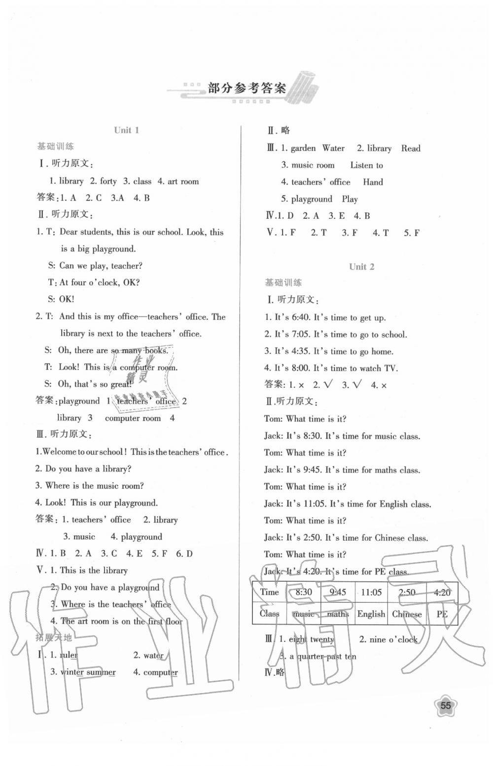 2020年新課程學(xué)習(xí)與評(píng)價(jià)四年級(jí)英語下冊(cè)人教版 第1頁