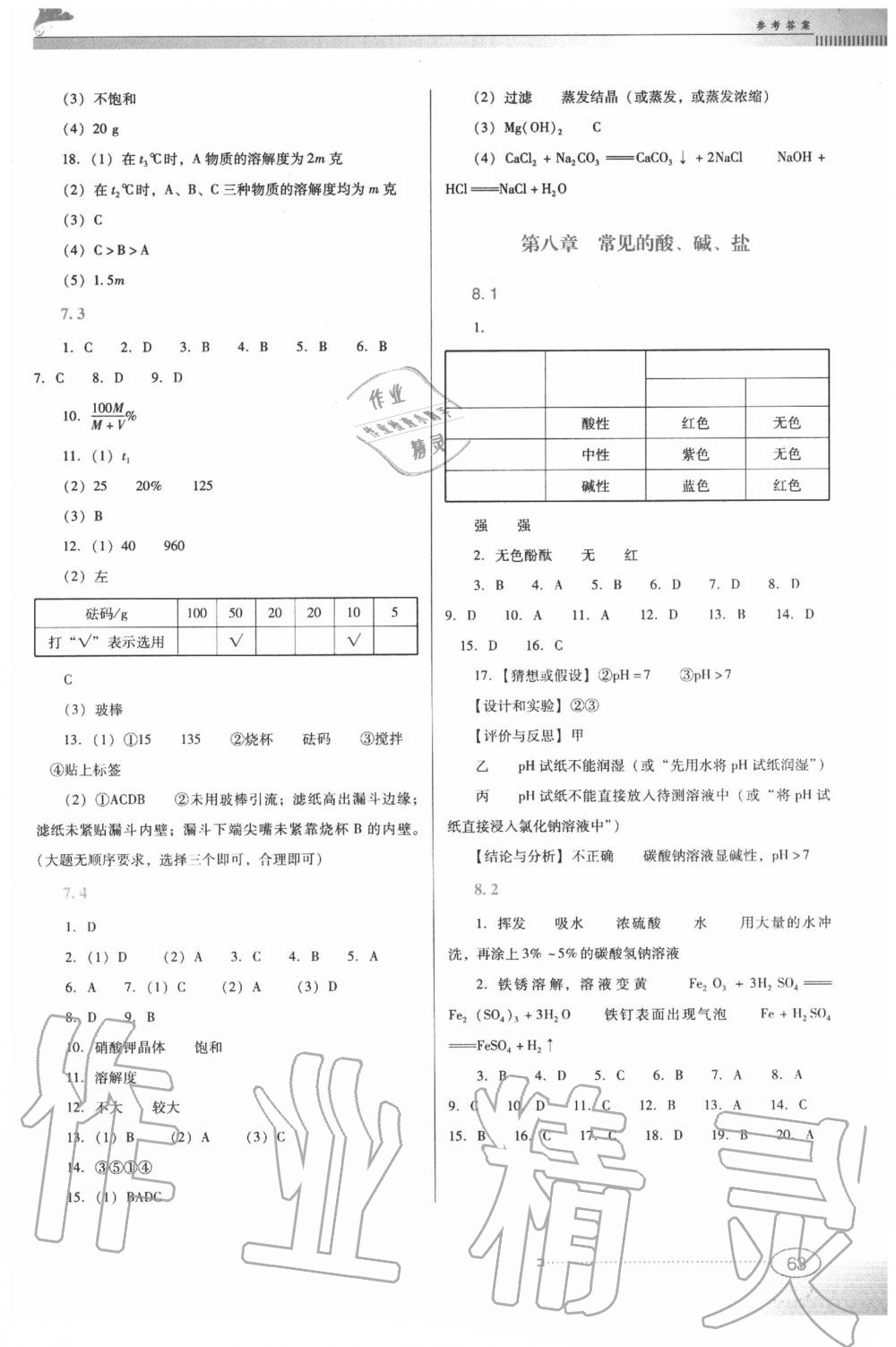 2020年南方新课堂金牌学案九年级化学下册粤教科学版 第3页