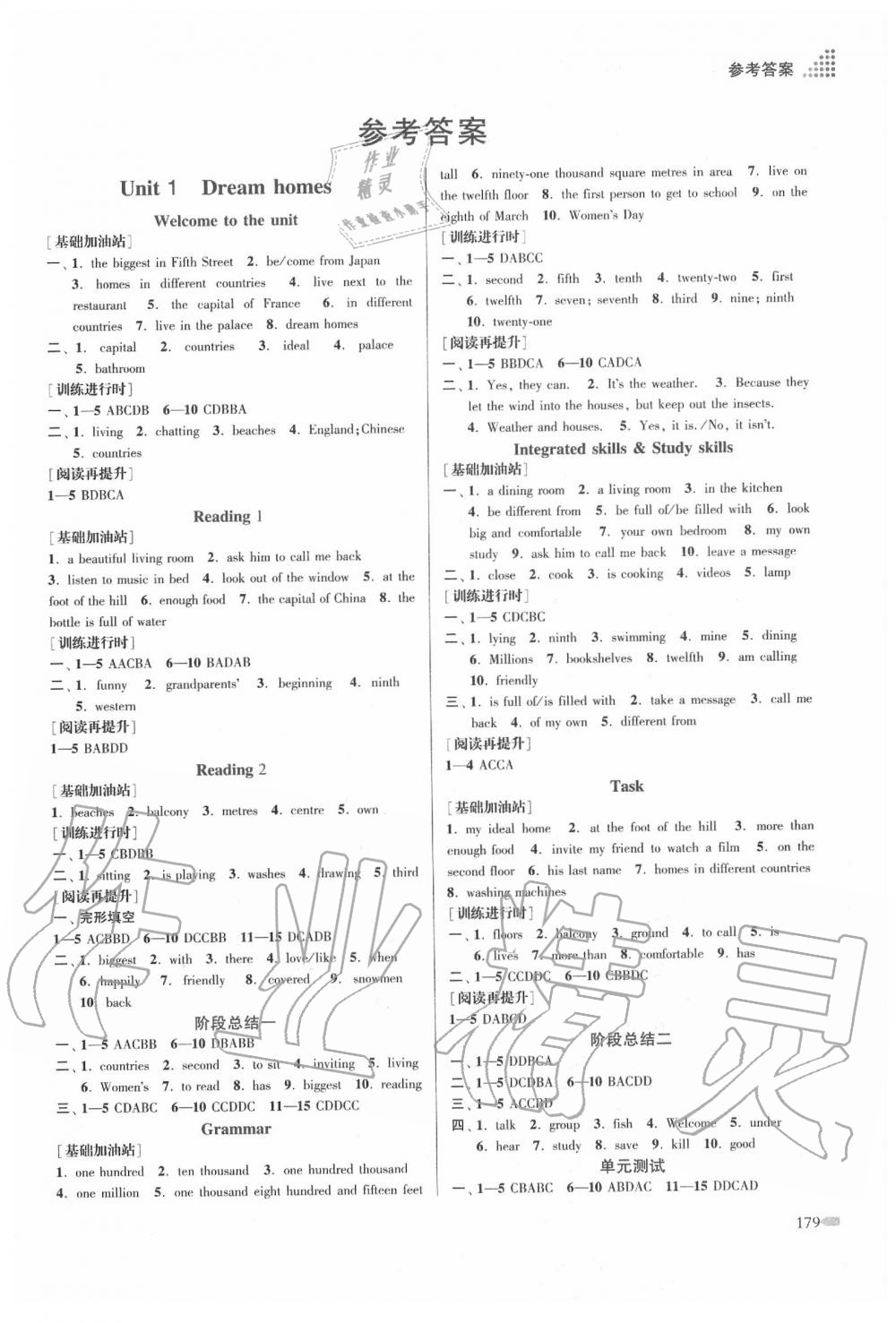 2020年創(chuàng)新課時(shí)作業(yè)本七年級(jí)英語下冊(cè)江蘇版 第1頁