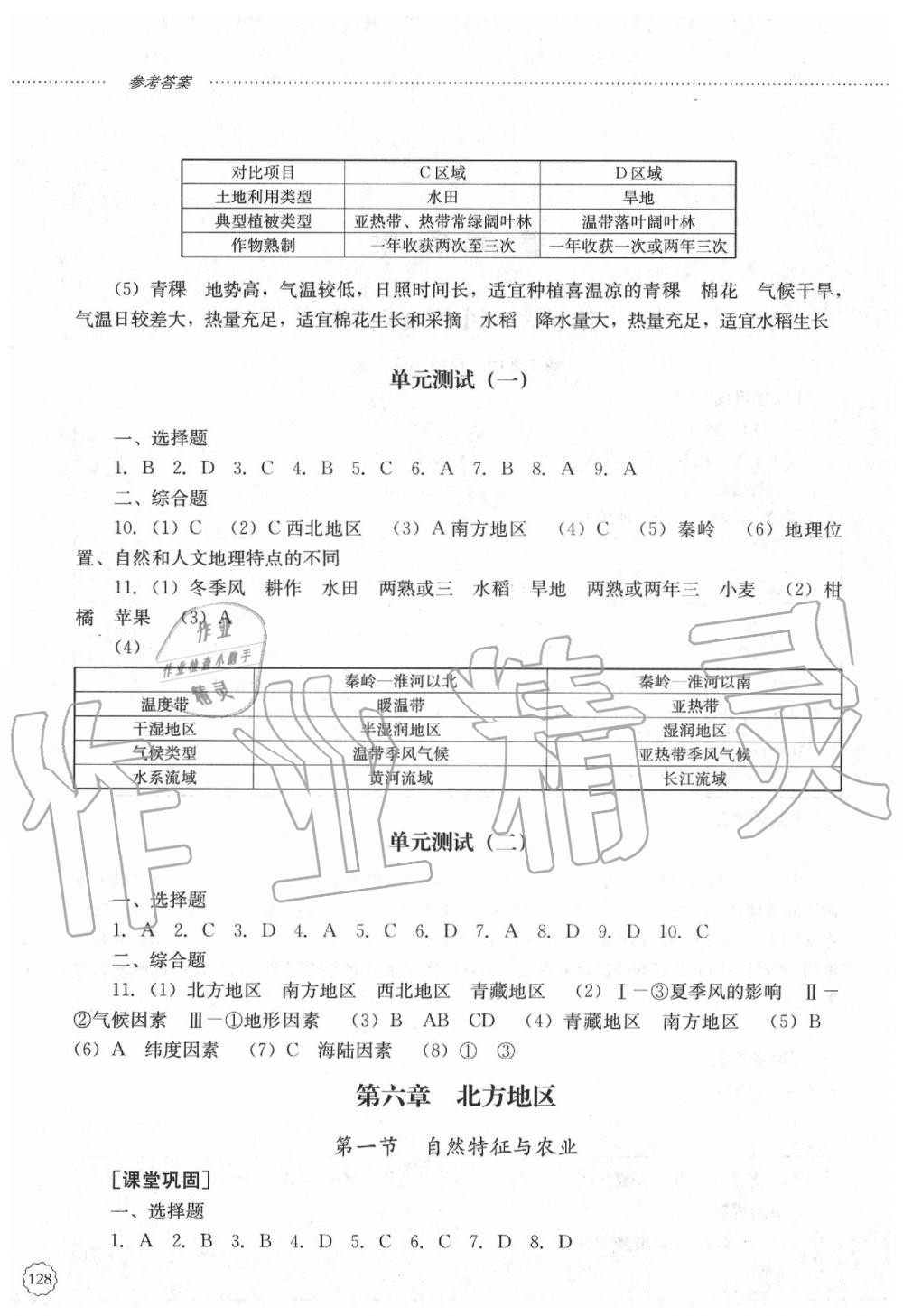 2020年初中課堂同步訓(xùn)練七年級(jí)地理下冊(cè)魯教版五四制山東文藝出版社 第2頁