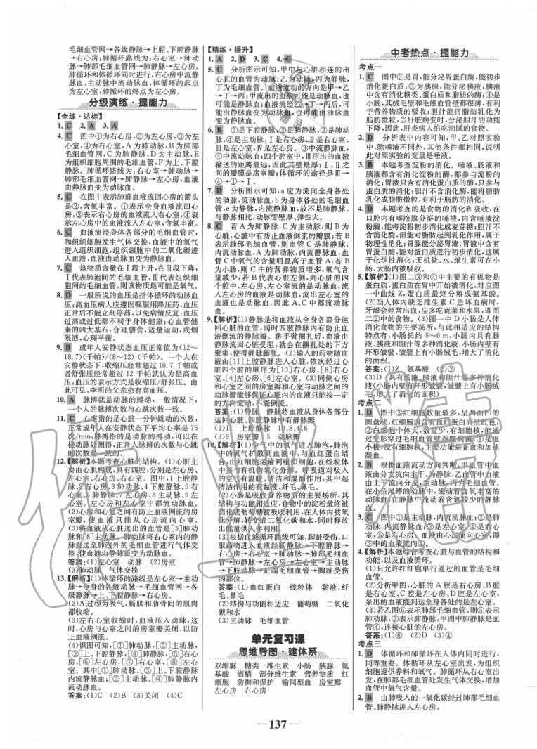 2020年世紀金榜金榜學案七年級生物下冊北師大版 第5頁