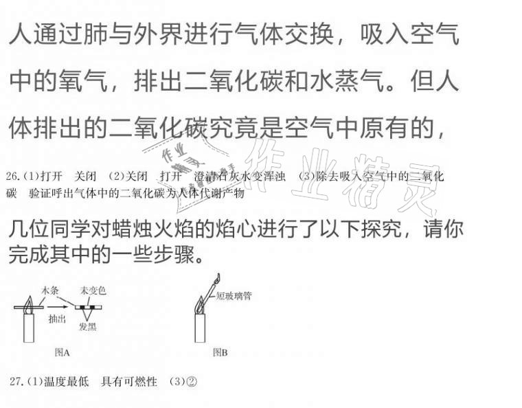 2020年大顯身手素質教育單元測評卷九年級化學全一冊人教版 參考答案第4頁