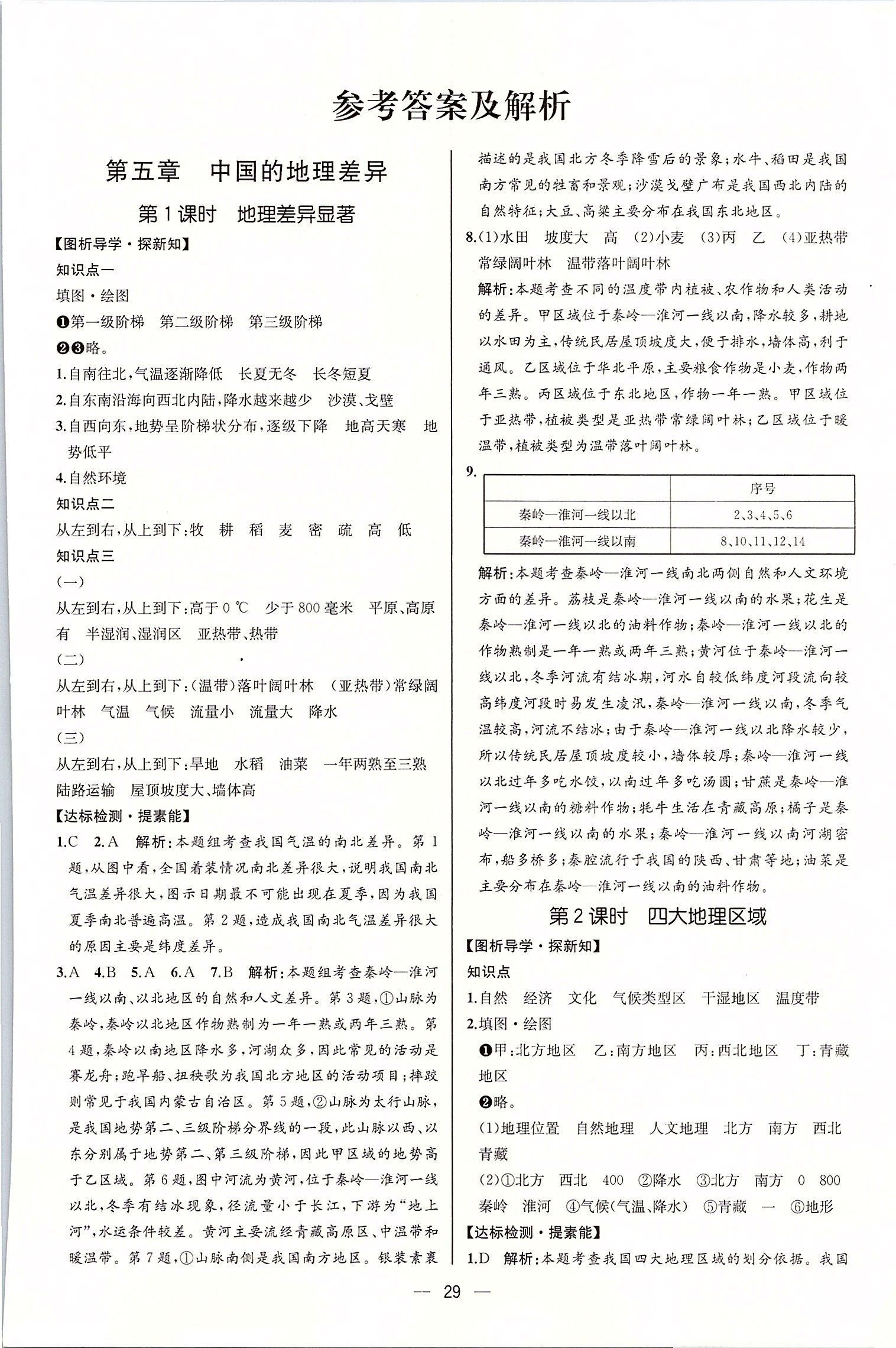 2020年同步學(xué)歷案課時練八年級地理下冊人教版河北專版 第1頁