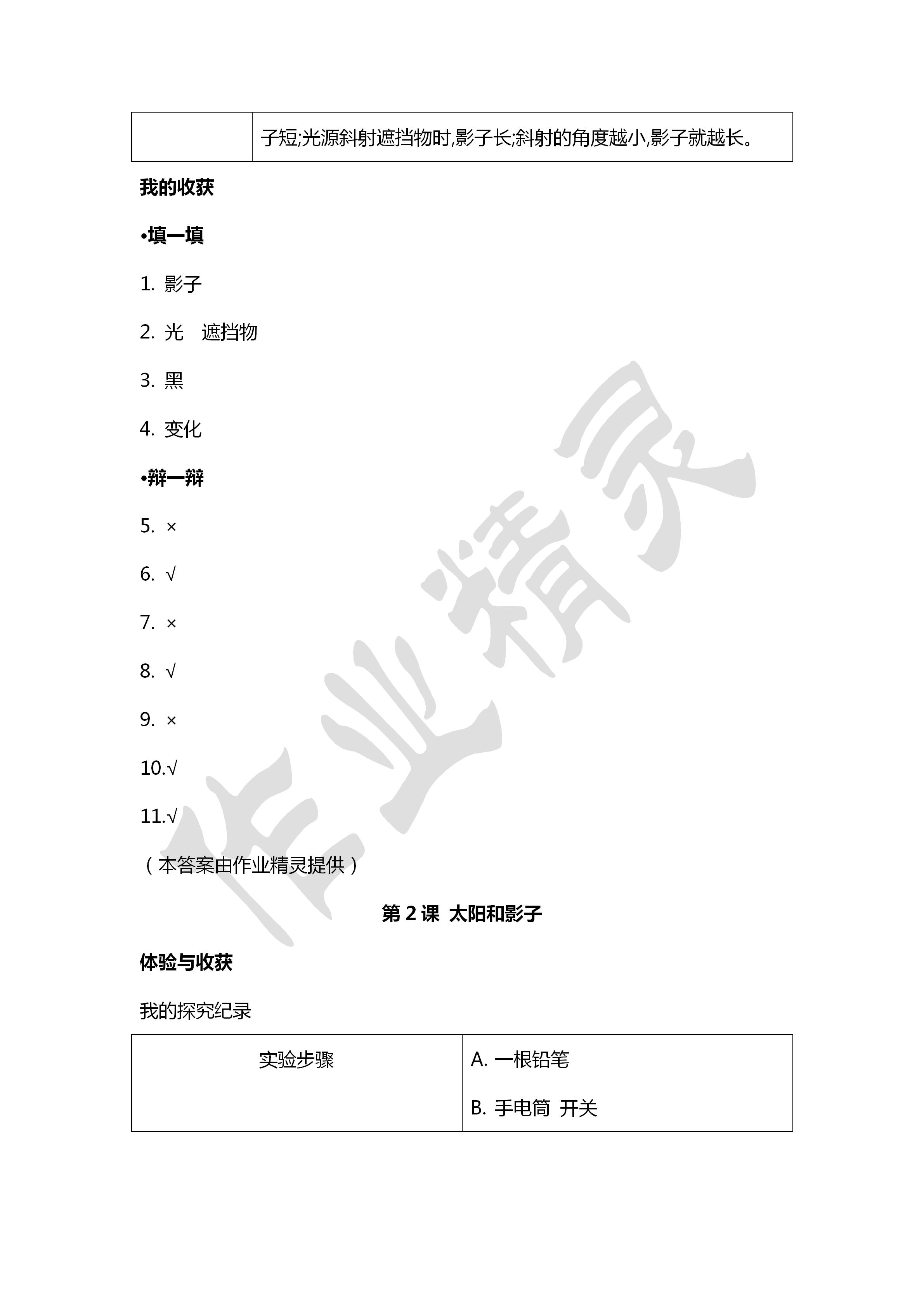 2020年新課堂同步體驗(yàn)與探究三年級(jí)科學(xué)下冊(cè)青島版 第2頁