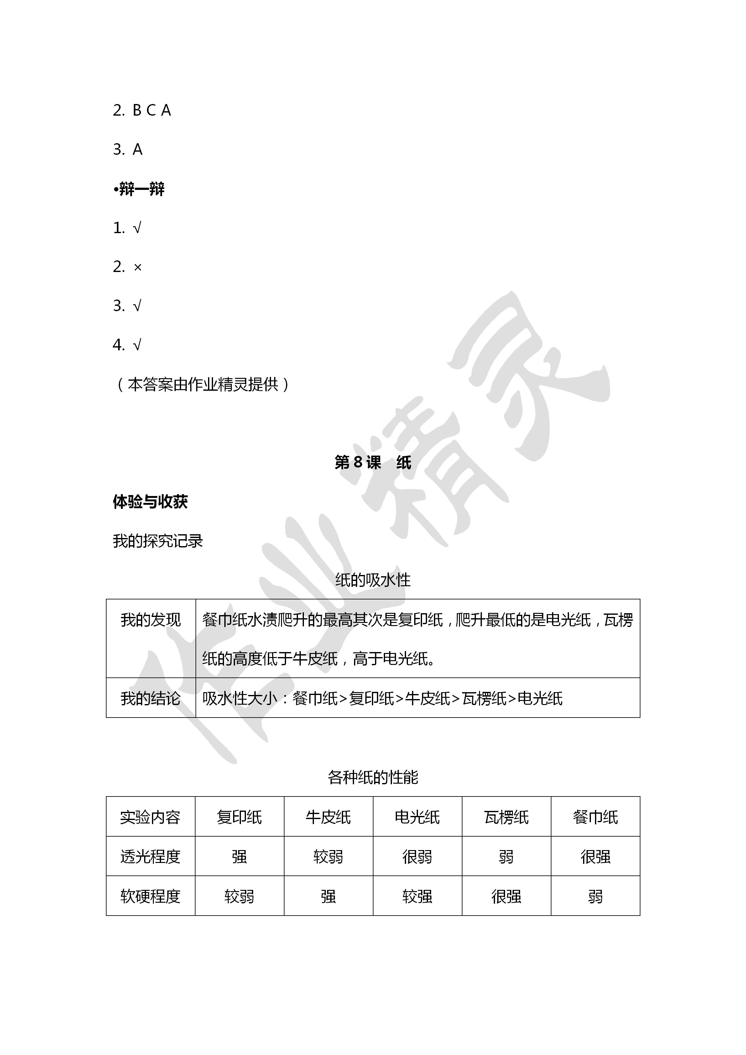 2020年新課堂同步體驗(yàn)與探究三年級(jí)科學(xué)下冊(cè)青島版 第8頁