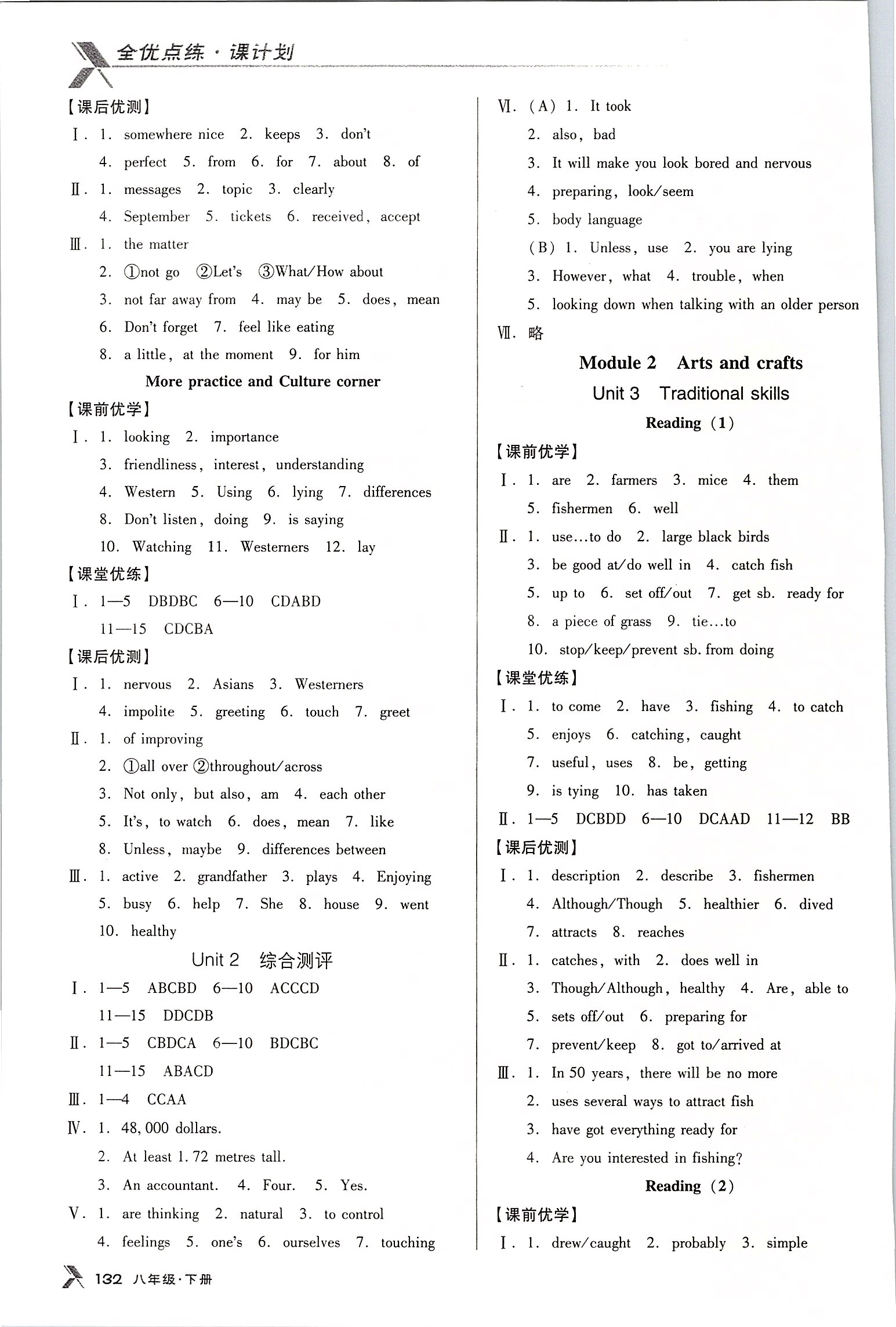 2020年全優(yōu)點(diǎn)練課計(jì)劃八年級英語下冊牛津版 第4頁