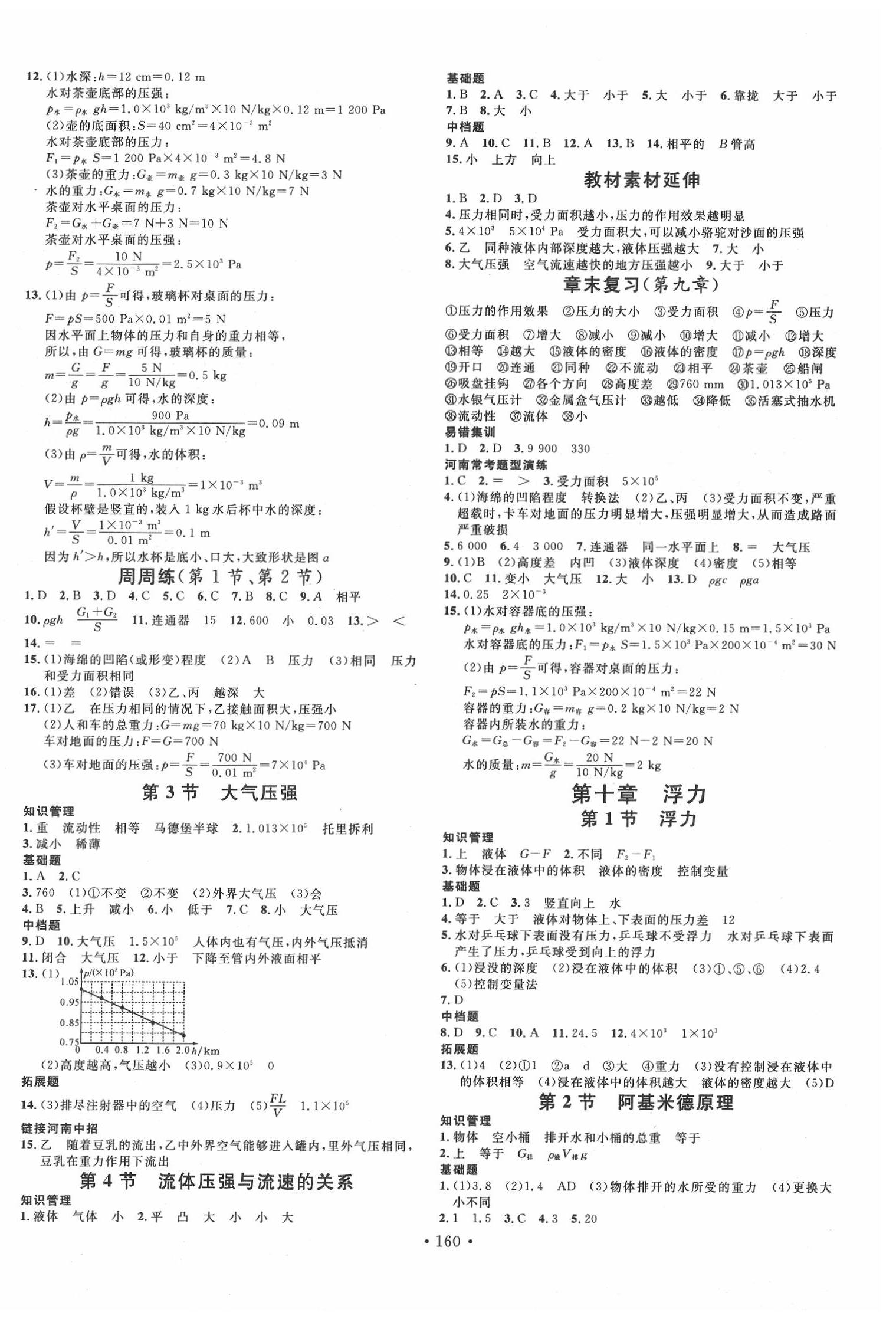 2020年名校课堂八年级物理下册人教版2河南专版 第4页