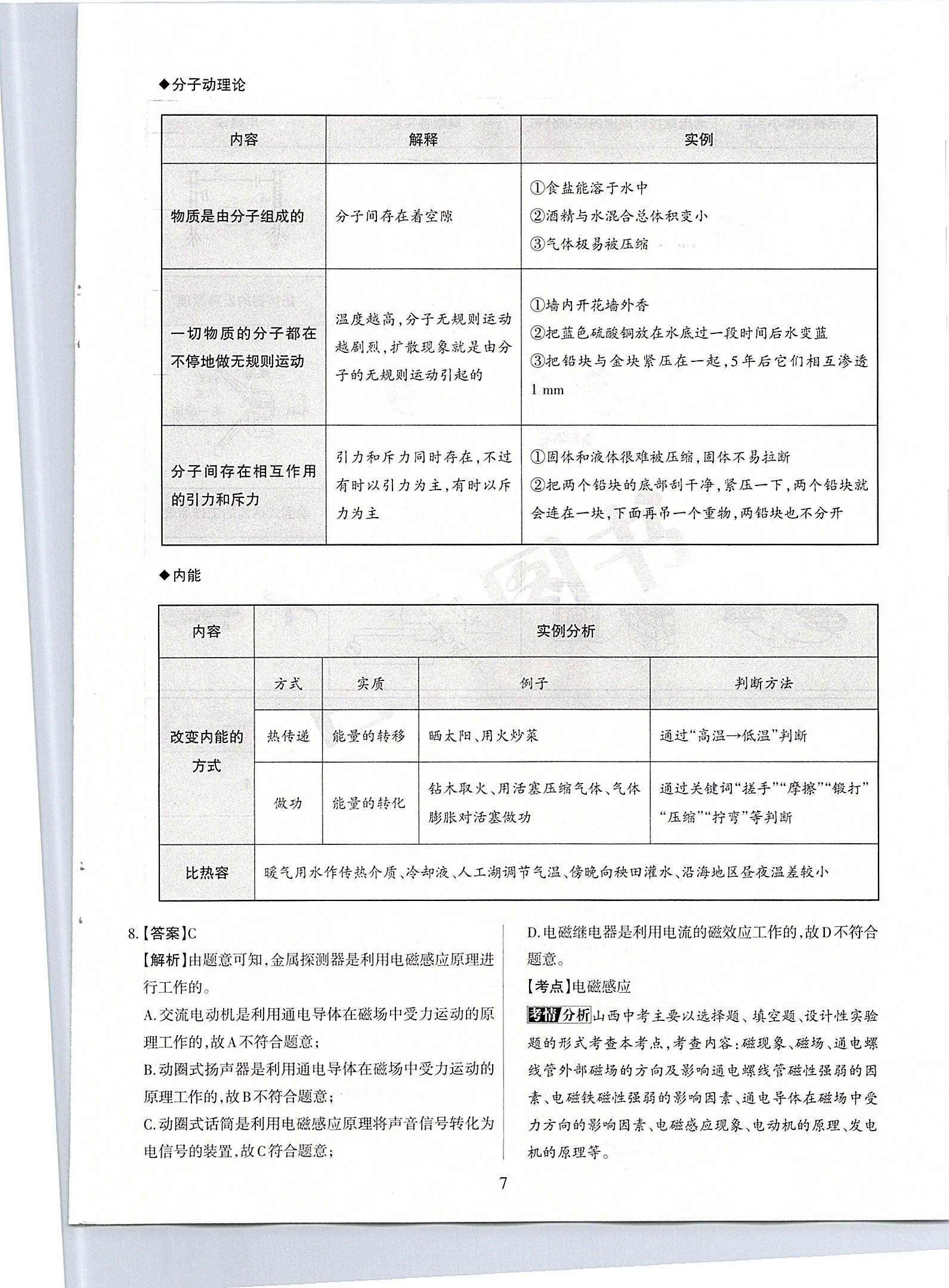 2020年山西中考名師原創(chuàng)預測卷物理 第7頁