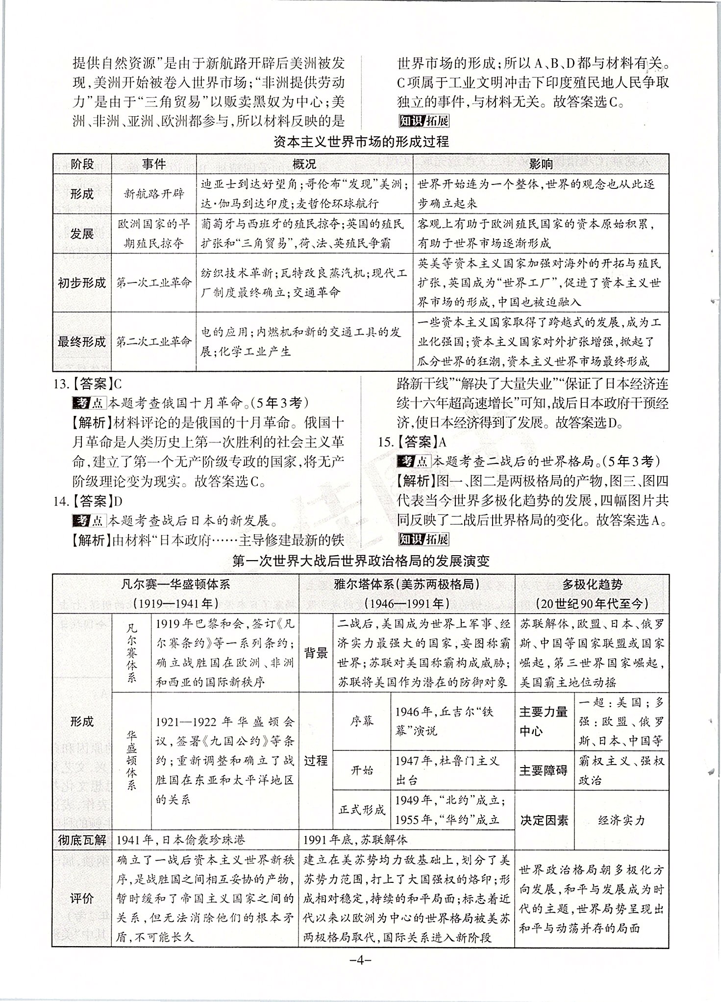 2020年山西中考名師原創(chuàng)預(yù)測(cè)卷歷史 第4頁(yè)