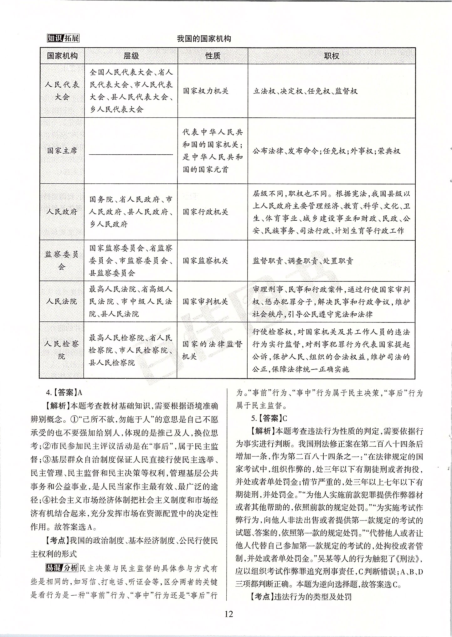 2020年山西中考名師原創(chuàng)預(yù)測(cè)卷道德與法治 第12頁(yè)