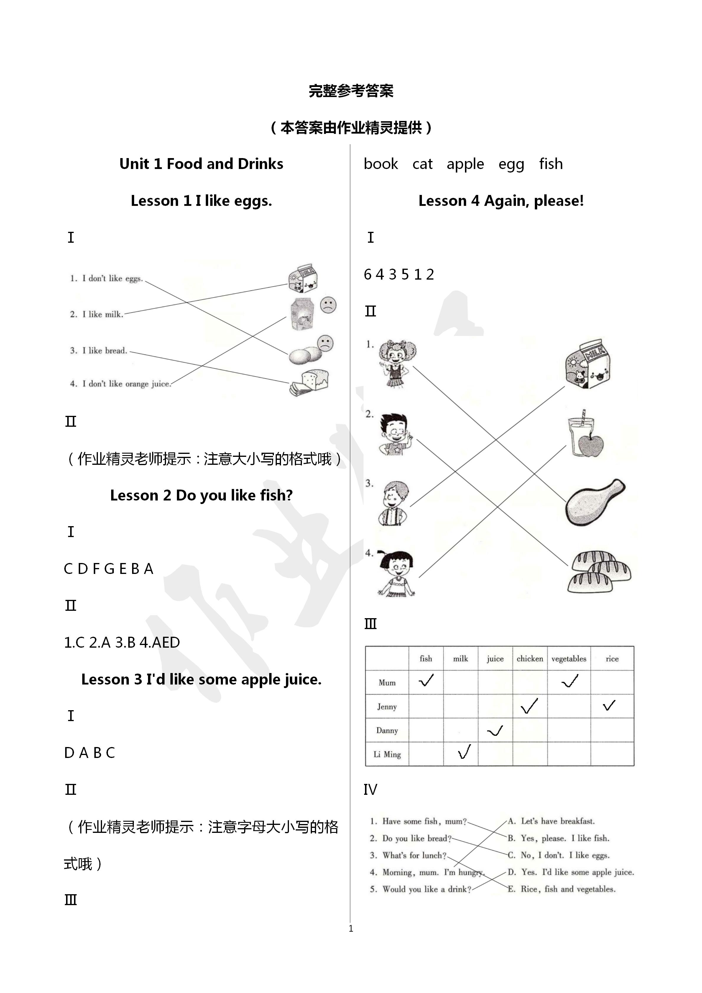 2020年新课堂同步学习与探究三年级英语下册鲁科版五四制 第1页