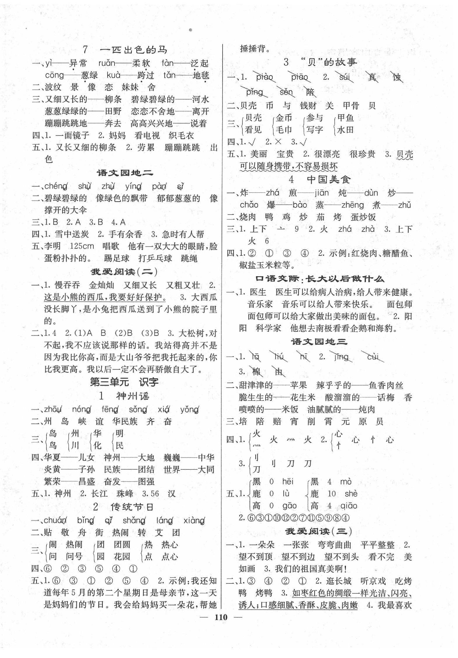 2020年梯田文化課堂內(nèi)外二年級(jí)語(yǔ)文下冊(cè)人教版 第2頁(yè)