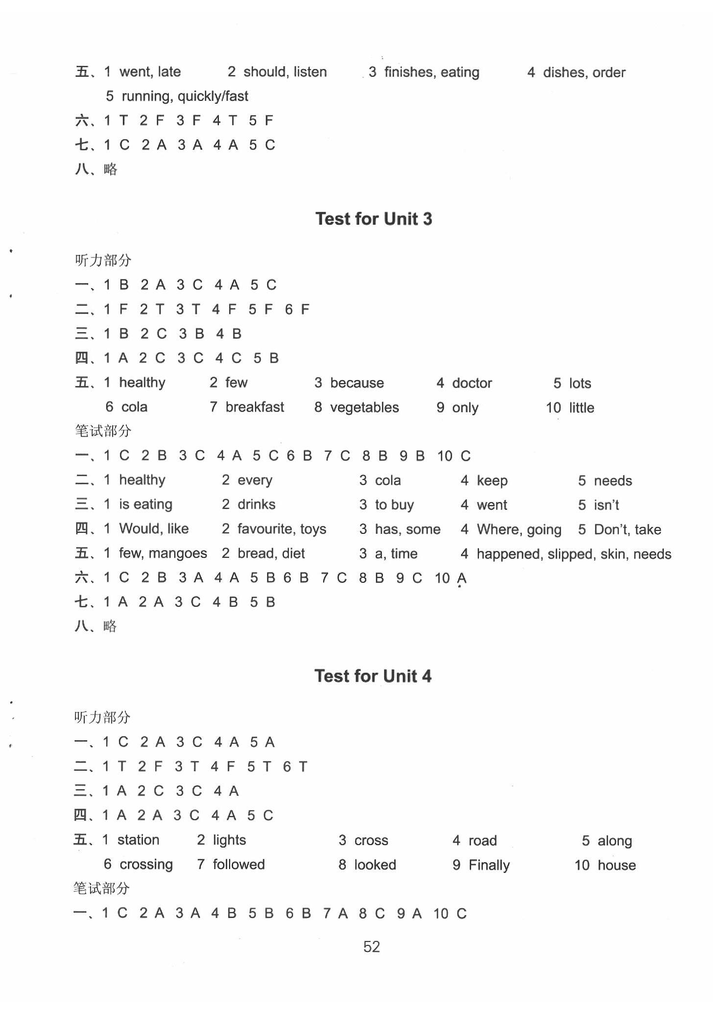 2020年課課練小學(xué)英語(yǔ)檢測(cè)卷六年級(jí)下冊(cè)譯林版 第2頁(yè)